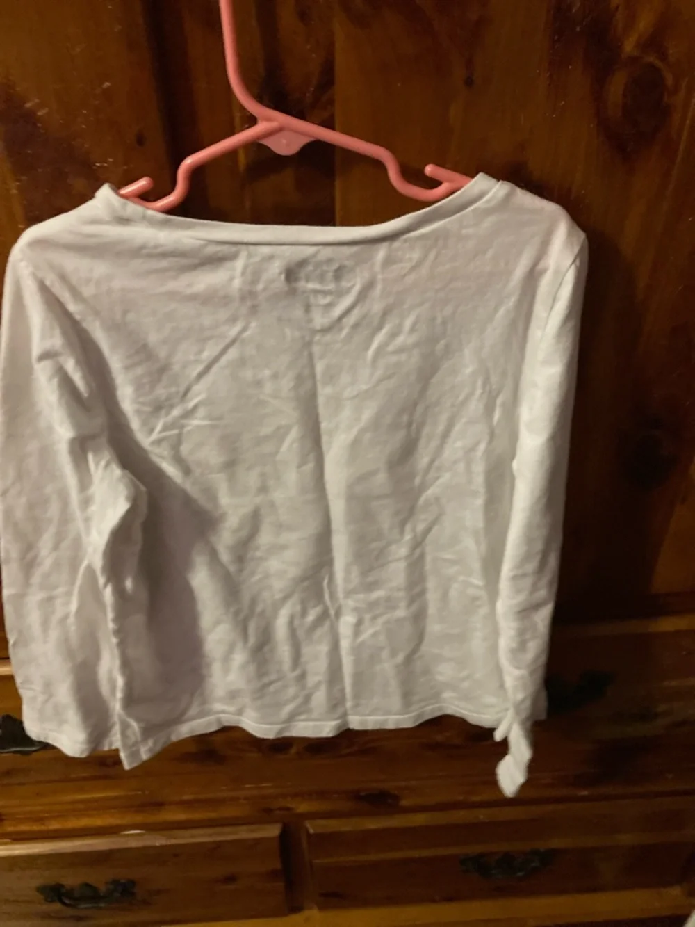 OshKosh B'gosh White Long-Sleeve Tee with Yellow Kitten and Pink Heart Glasses